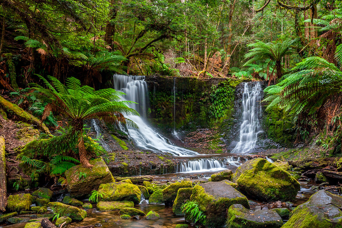 Водопад в парке Рассел-Ривер, Австралия